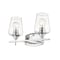 Z-Lite Joliet 2 Light Vanity, Chrome & Clear 473-2V-CH - alternate 2